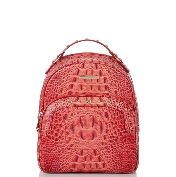 ??️ BRAHMIN  ?️Chelcy cayenne taos Melbourne Genuine  Leather backpack main image 4